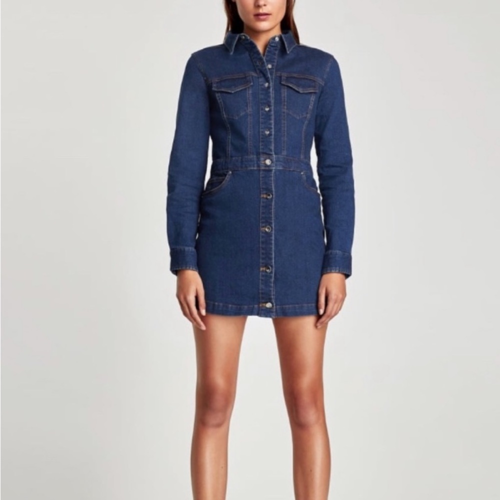 Zara denim dress